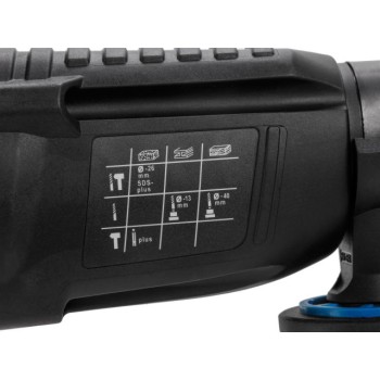 Перфоратор BULL BH 2602 Xcase 800 Вт, 3.0 Дж, 4 реж. + 2 зубила, 3 сверла, БЗП в комплекте
