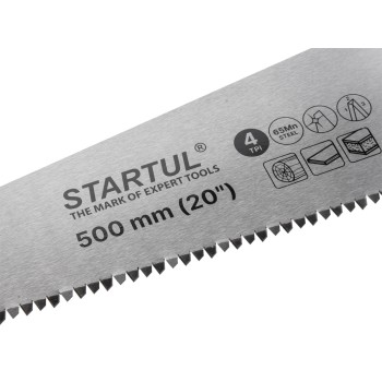 Ножовка по дер. 500мм 4 TPI STARTUL MASTER (ST4240-50)