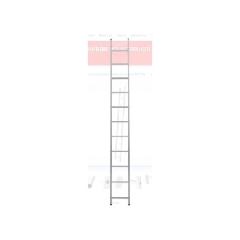 Лестница алюм. односекц. 289см 11 ступ., 3,8 кг PRO STARTUL (ST9945-11)