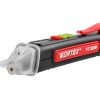 Бесконтактный индикатор напряжения WORTEX VT 2209 12-1000 В, световая и звуковая индикация