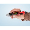 Бесконтактный индикатор напряжения WORTEX VT 2209 12-1000 В, световая и звуковая индикация
