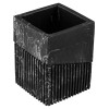 Стакан для зубных щеток ELEMENT MARBLE, черный, PERFECTO LINEA
