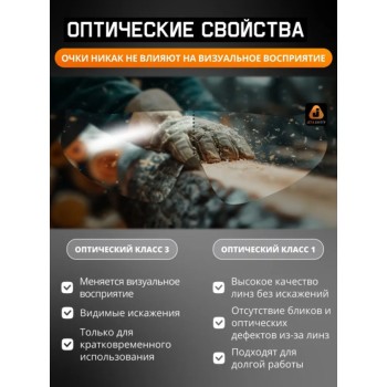 Очки открытые JETA SAFETY Eclipse дымчатые