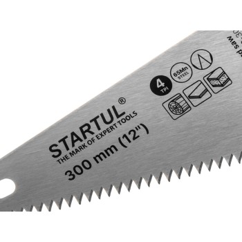 Ножовка по дер. 300мм 4 TPI STARTUL STANDART (ST4030-30)