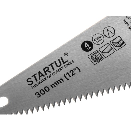 Ножовка по дер. 300мм 4 TPI STARTUL STANDART (ST4030-30)