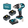Аккум. дрель-шуруповерт MAKITA LXT DDF489RTJ