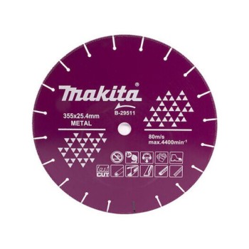 Алмазный круг 355х25.4 мм по металлу сегмент. MAKITA