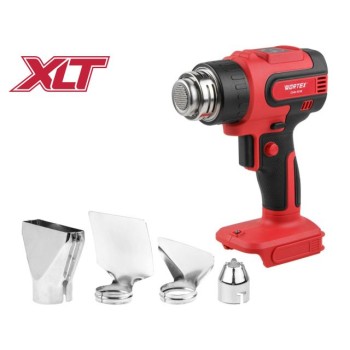 Аккум. термовоздуходувка WORTEX CHG 5518 ALL1 XLT SOLO 18 В, 1 скор., 300-550 °C