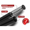 Карниз раздвижной алюминиевый 2,5 м, черный, PERFECTO LINEA