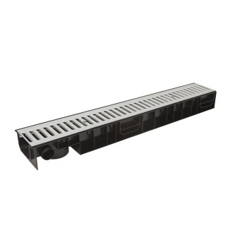 Лоток STANDART 100.95 h99  с решеткой стальной, Ecoteck, РБ