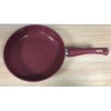 Сковорода ф 26х5.8 см, алюм., антиприг. покр., серия Cook&Fun, бургундия, PERFECTO LINEA