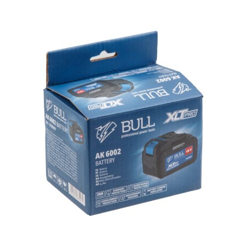Аккумулятор BULL AK 6002 18.0 В, 6.0 А/ч, Li-Ion XLTpro
