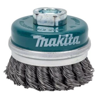 Щетка д/шлиф.маш. проволочная чашечная 100 мм MAKITA