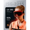 Очки закрытые панорамные JETA SAFETY Spectrum IR дымчатые