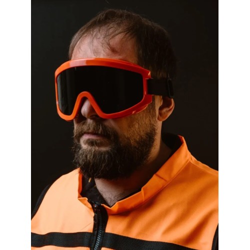 Очки закрытые панорамные JETA SAFETY Spectrum IR дымчатые