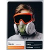 Очки закрытые панорамные JETA SAFETY Spectrum IR дымчатые