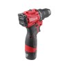 Аккум. дрель-шуруповерт WORTEX LX BD 1215-1 Li 12В, 30 Нм, 1.5 Ач акб, патрон 10 мм