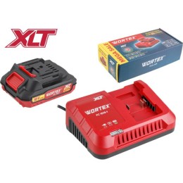 Набор аккумулятор 2 А*ч и зарядное устройство 1х2 А WORTEX ALL1 XLT SET
