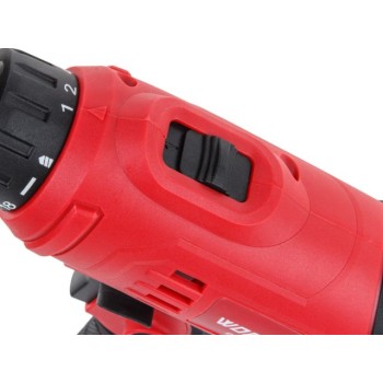 Дрель-шуруповерт WORTEX LX DR 1025 D 400 Вт, 30 Нм, 2 скор., БЗП 0.8-10 мм, 4 м шнур