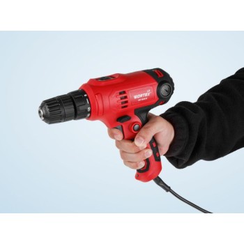 Дрель-шуруповерт WORTEX LX DR 1025 D 400 Вт, 30 Нм, 2 скор., БЗП 0.8-10 мм, 4 м шнур
