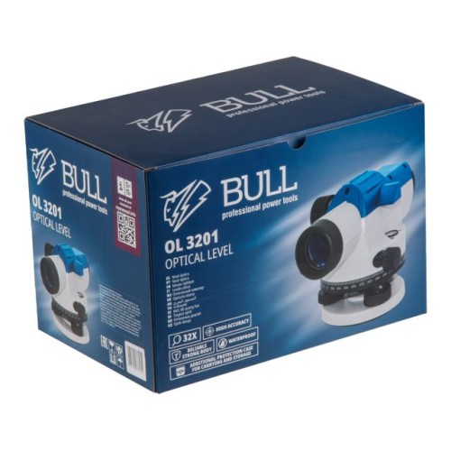 Нивелир оптический BULL OL 3201 + аксессуары в кор.