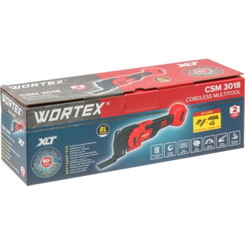 Аккум. многофункциональный инструмент (реноватор) WORTEX CSM 3018 + аксесс
