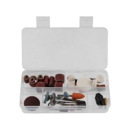 Гравер электрический WORTEX MG 3219 E +аксессуары 185 вт, 8000-35000 об/мин, цанга 2.4/3.2 мм