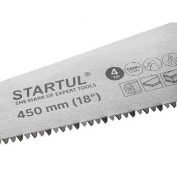 Ножовка по дер. 450мм 4 TPI STARTUL MASTER (ST4240-45)