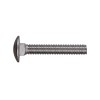 Болт мебельный М6х20 мм с квадратом, нерж.сталь (А2), DIN 603 (10 шт в зип-локе) STARFIX
