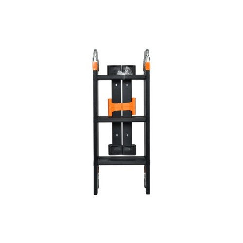 Лестница алюм. многофункц.4х5 ступ.(стрем.-283см,лестн.-580см) 15,5кг BLACK LINE STARTUL (ST9930-05)