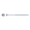 Шуруп универсальный 5.0х100 мм белый цинк (1500 шт в коробе) STARFIX