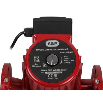 Насос циркуляционный Titan Pro WRS50-750-F, A&P