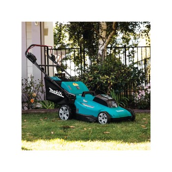 Газонокосилка аккумуляторная MAKITA LXT DLM538CT2