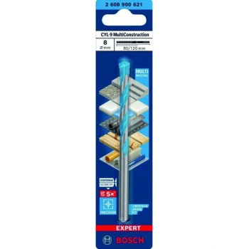 Сверло по бетону CYL-9 MultiConstruction 8х80х120 BOSCH