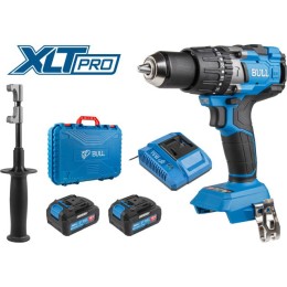 Аккум. дрель-шуруповерт BULL SR 1805 XLTpro, 2х4 А*ч, БЕСЩЕТ., 18 В, 120 Н*м, БЗП(мет.) 13 мм