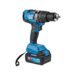 Аккум. дрель-шуруповерт BULL SR 1805 XLTpro, 2х4 А*ч, БЕСЩЕТ., 18 В, 120 Н*м, БЗП(мет.) 13 мм