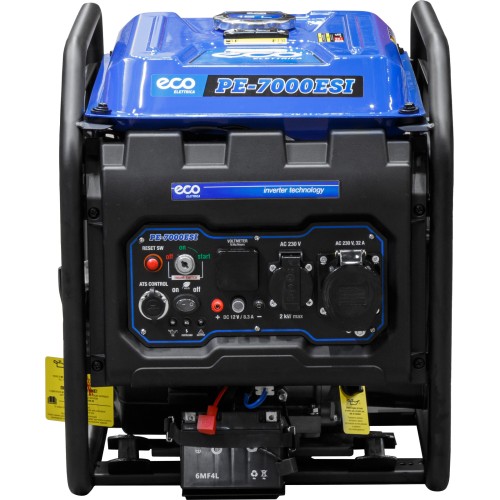 Электростанция (генератор инверторный бензиновый) ECO PE-7000ESI