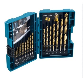 Набор сверл по металлу HSS-TiN Economy 1.5-10 мм (19 шт) MAKITA