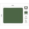 Коврик для теста силиконовый, 65х45 см, NATURAL GREEN, PERFECTO LINEA
