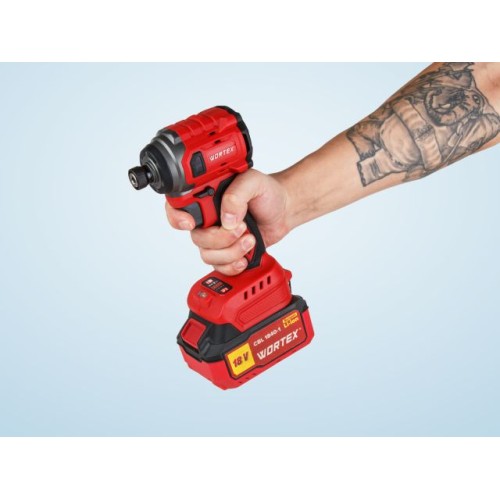 Аккум. ударный гайковерт/винтоверт WORTEX CWR 0218 1x4 А*ч, 220 Н*м