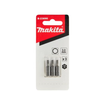Насадка HEX3.0, 25 мм, C-form, 3 шт. MAKITA