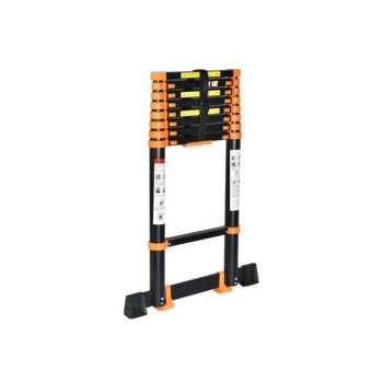 Лестница телескопическая 1-секц. алюм. 510см, 13 ступ. 13,5кг BLACK LINE STARTUL (ST9931-051)