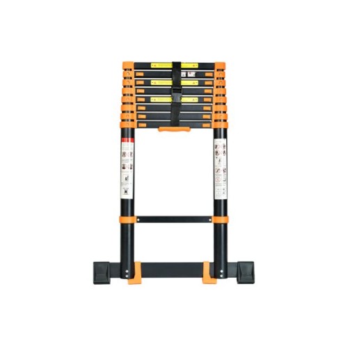 Лестница телескопическая 1-секц. алюм. 510см, 13 ступ. 13,5кг BLACK LINE STARTUL (ST9931-051)