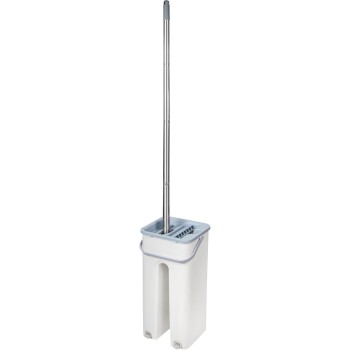 Швабра с отжимным ведром Scratch mop, бежевая, PERFECTO LINEA