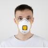 Респиратор JETA SAFETY JM-8612 формов. с клап. FFP1 (до 4 ПДК)