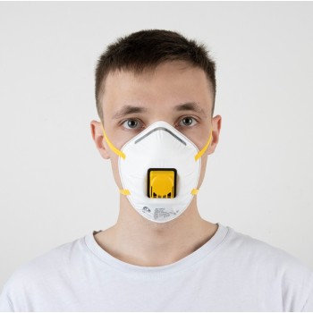 Респиратор JETA SAFETY JM-8612 формов. с клап. FFP1 (до 4 ПДК)