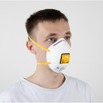 Респиратор JETA SAFETY JM-8612 формов. с клап. FFP1 (до 4 ПДК)