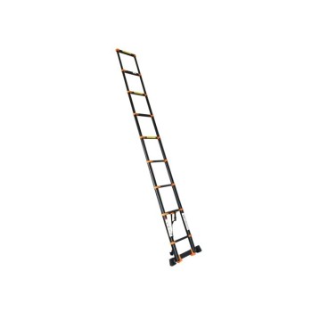 Лестница телескопическая 1-секц. алюм. 430см, 11 ступ. 10,8кг BLACK LINE STARTUL (ST9931-043)