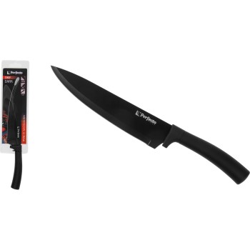 Нож кухонный поварской большой 19,5 см, серия CHEF dark, PERFECTO LINEA
