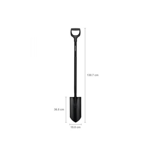 Лопата штыковая с закругленным лезвием Ergonomic Pro FISKARS